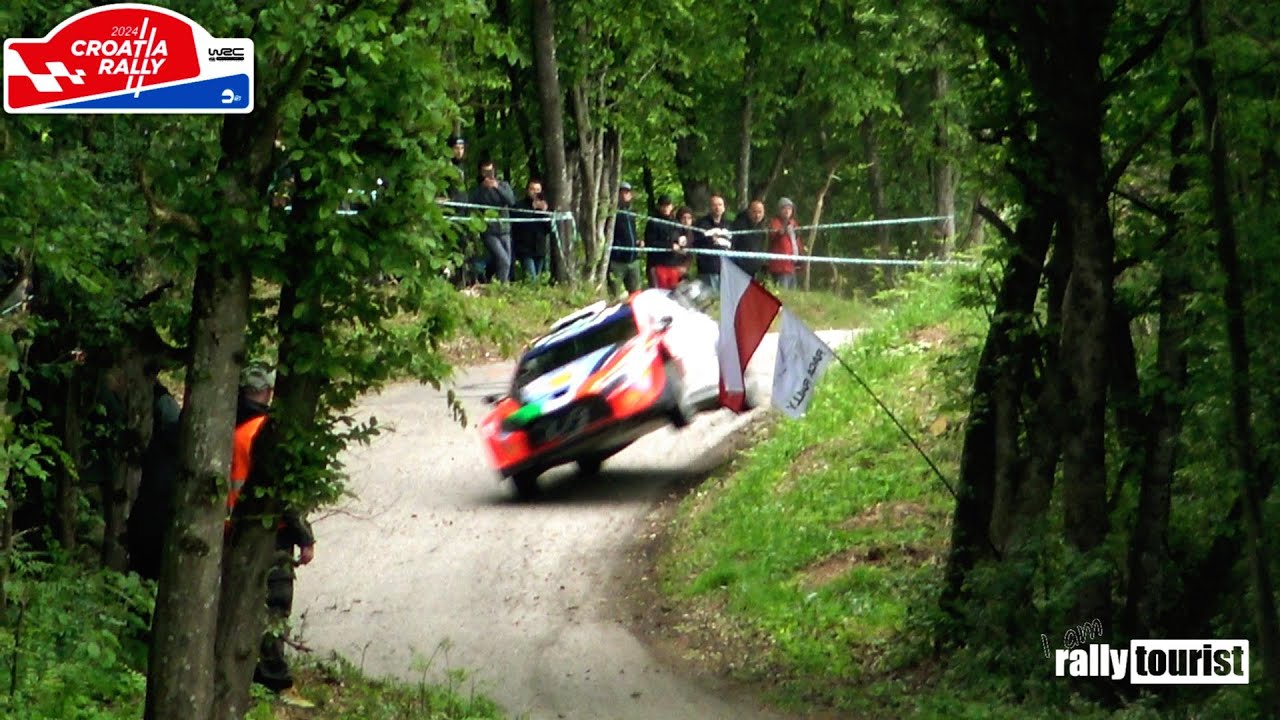WRC CROATIA RALLY 2024 I Zagreb, CRO I DAY 3 I MAX ATTACK, JUMP, FLAT OUT I 20/04/2024 I TOUR 55