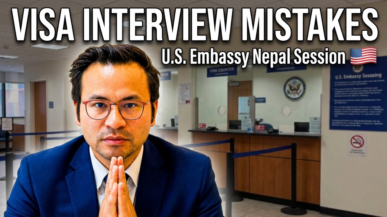 Visa Interview Mistakes That Cost Students | Embassy Officials Expose Them