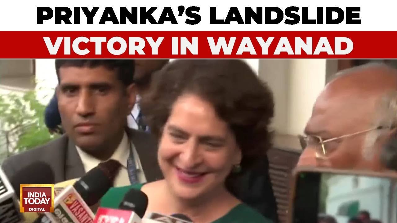 Bypolls Results 2024: Priyanka Gandhi's Landslide Victory In Wayanad, BJP Triumphs In Uttar Pradesh