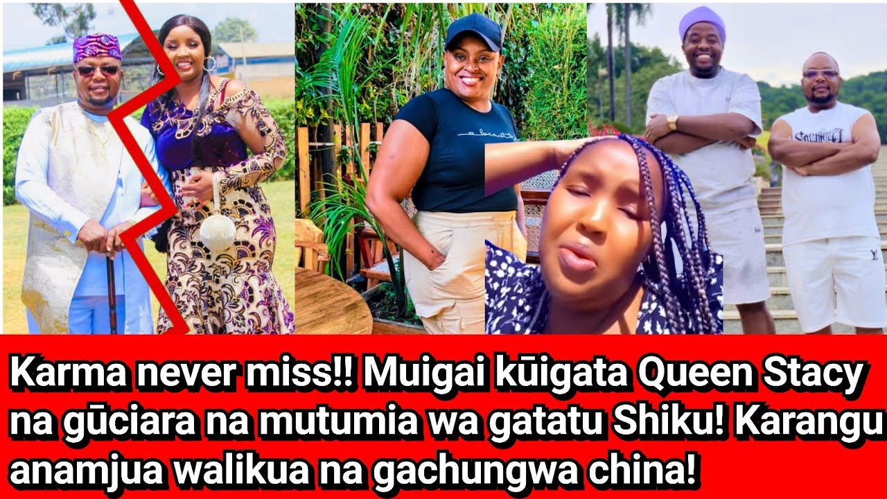 Trouble in paradise! Muigai kūingata Stacy na kūhikia mutumia wa gatatu endìa mūgūnda!
