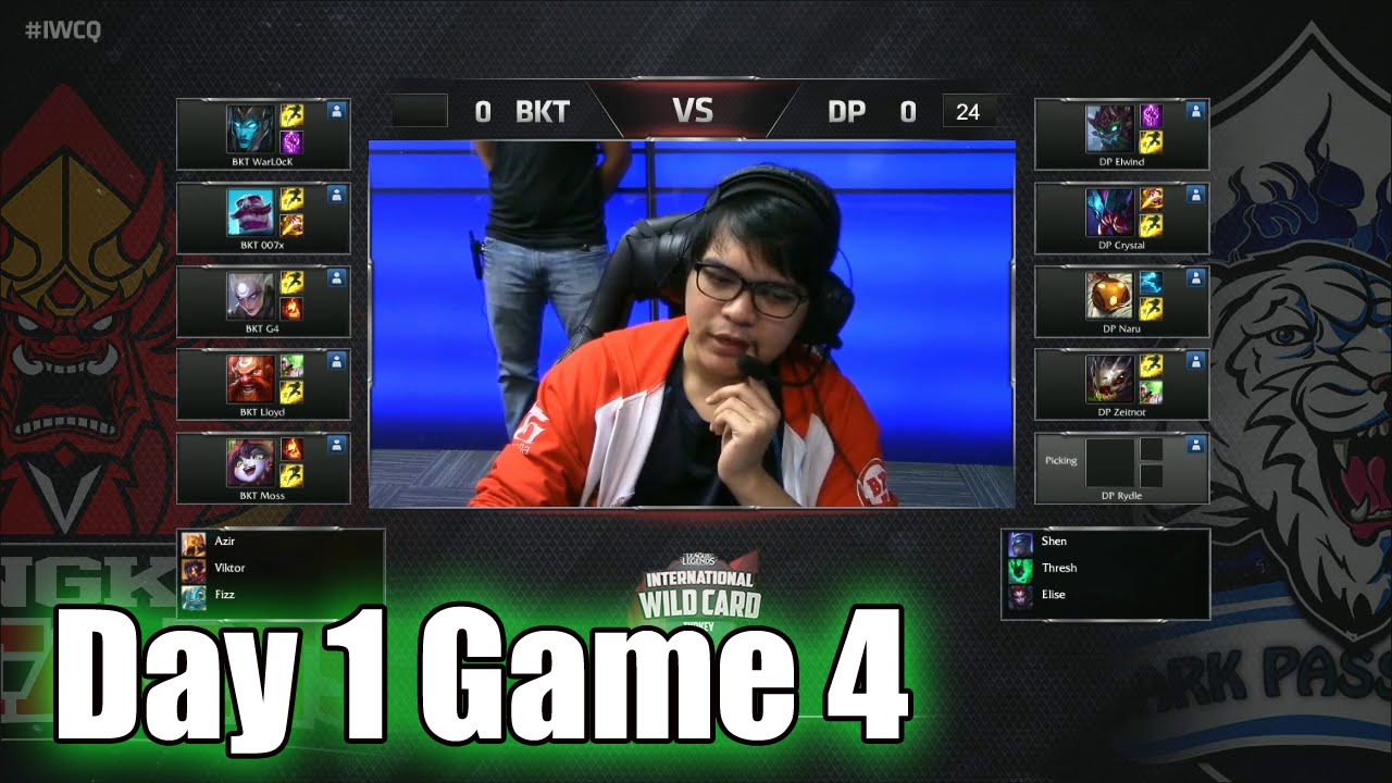 Bangkok Titans vs Dark Passage | Day 1 Game 4 IWCT Turkey 2015 - BKT vs DP D1G4 | SEA vs Turkey