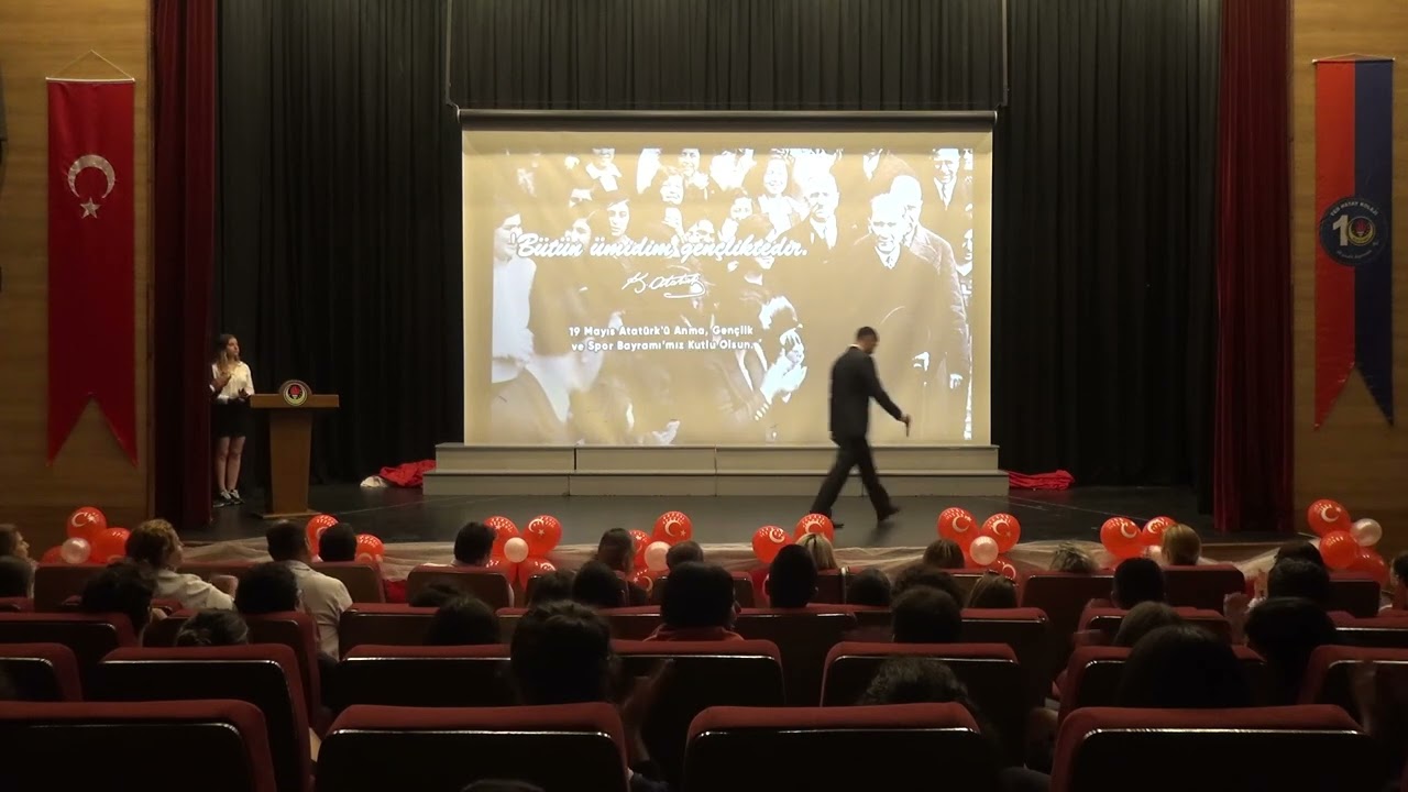 19 MAYIS ATATÜRK'Ü ANMA GENÇLİK VE SPOR BAYRAMI KUTLAMA TÖRENİ