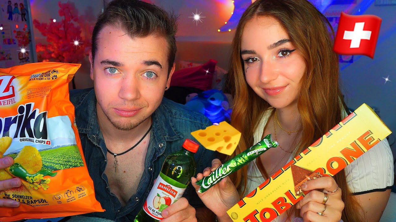 ASMR DÉGUSTATION de food SUISSE🇨🇭