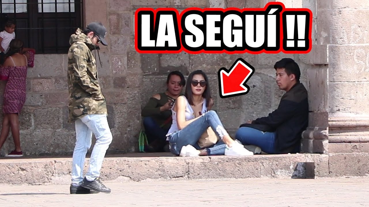 SEGUÍ A ESTA MUJER POR TODA LA CIUDAD Y ELLA HIZO ESTO (Experimento Social)