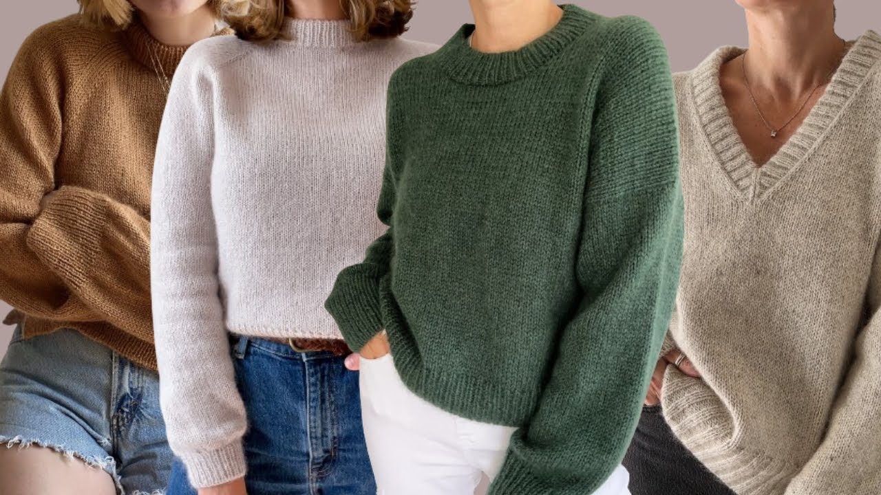 10 patterns for staple sweaters you need to cast on RIGHT NOW