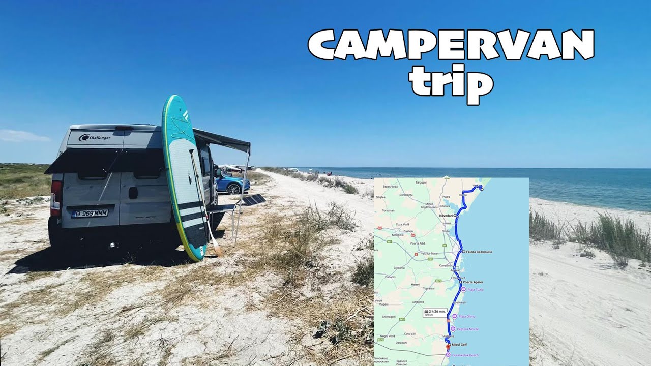 🚌 Un periplu de câteva săptămâni pe litoralul 🌊 românesc I Vadu-VamaVeche I campervan trips