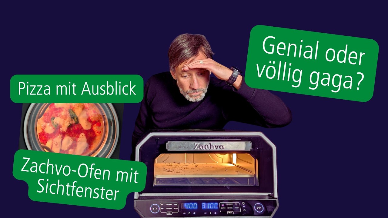 ZACHVO Pizzaofen: Neapolitanischer Style mit Fenster-Besonderheit