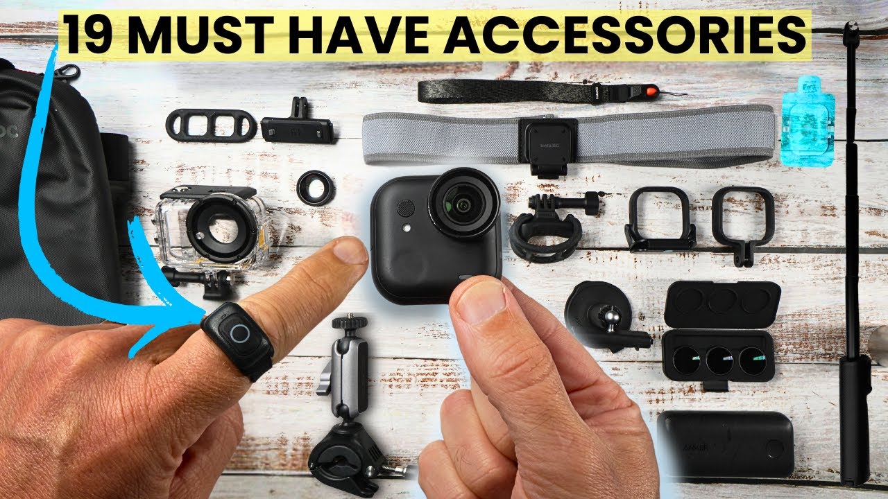 Аксессуары MUST HAVE для insta360 GO Ultra