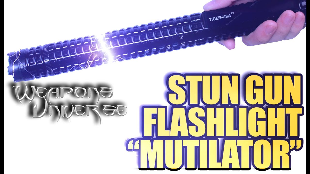 250 Million V Stun Gun Baton - MUTILATE 'EM! 