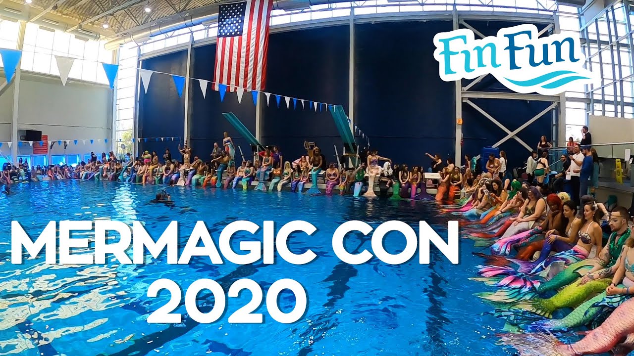 Fin Fun Mermaid was at Mermagicon 2020! | Mermaid Convention