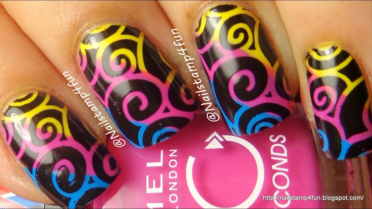 Colorful Swirls:  Using Winstonia W220