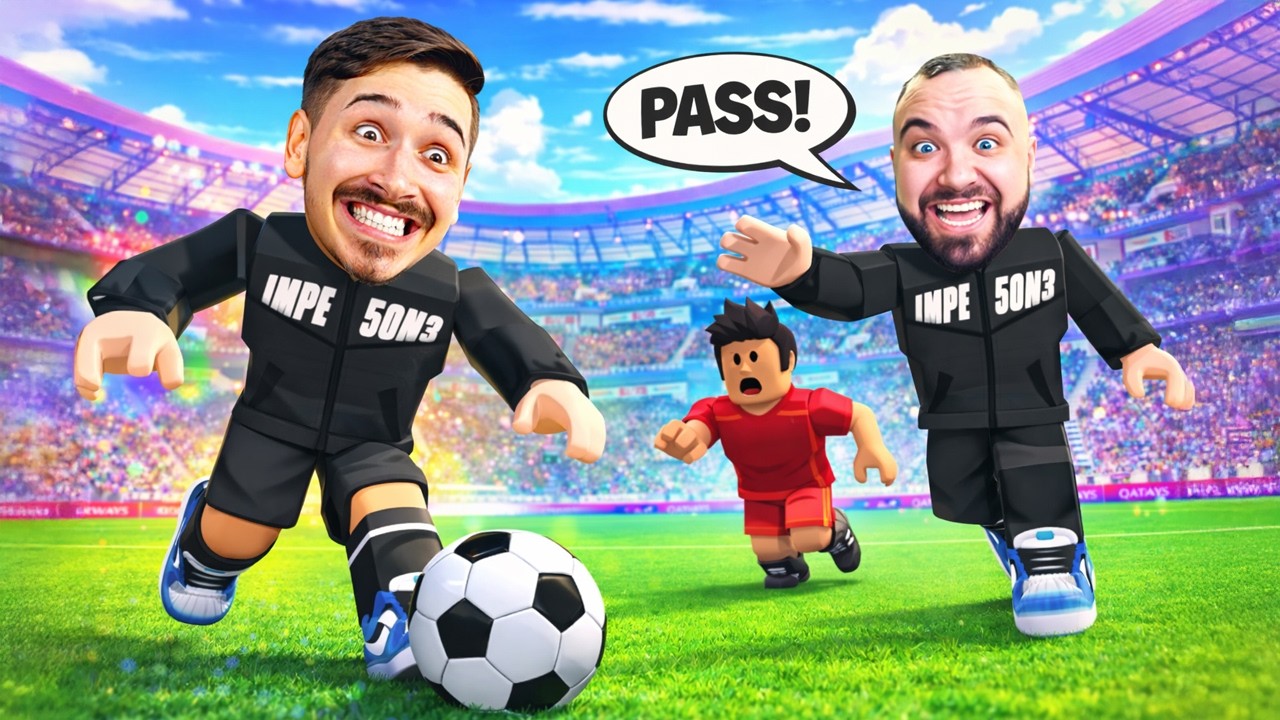 IGRAMO NAJJAČI FUDBAL U ROBLOXU!!!