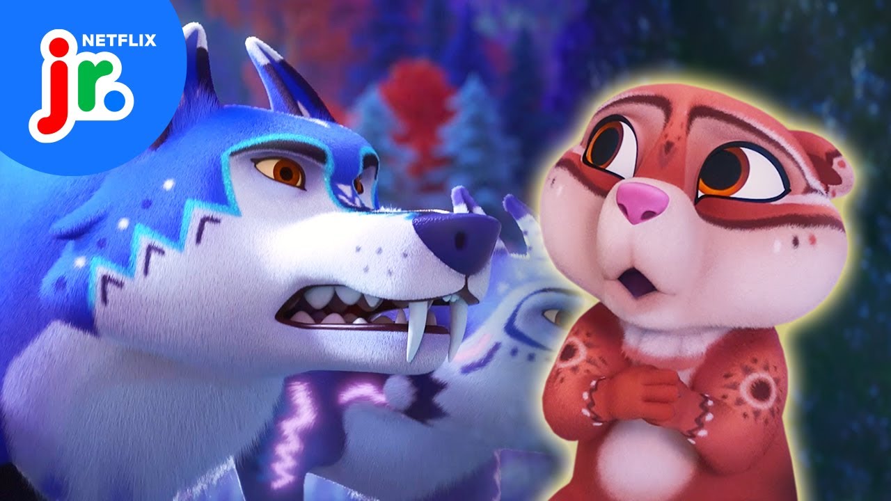 The Chipmunk Spirit’s Family SURPRISE! 🐿️ Spirit Rangers | Netflix Jr