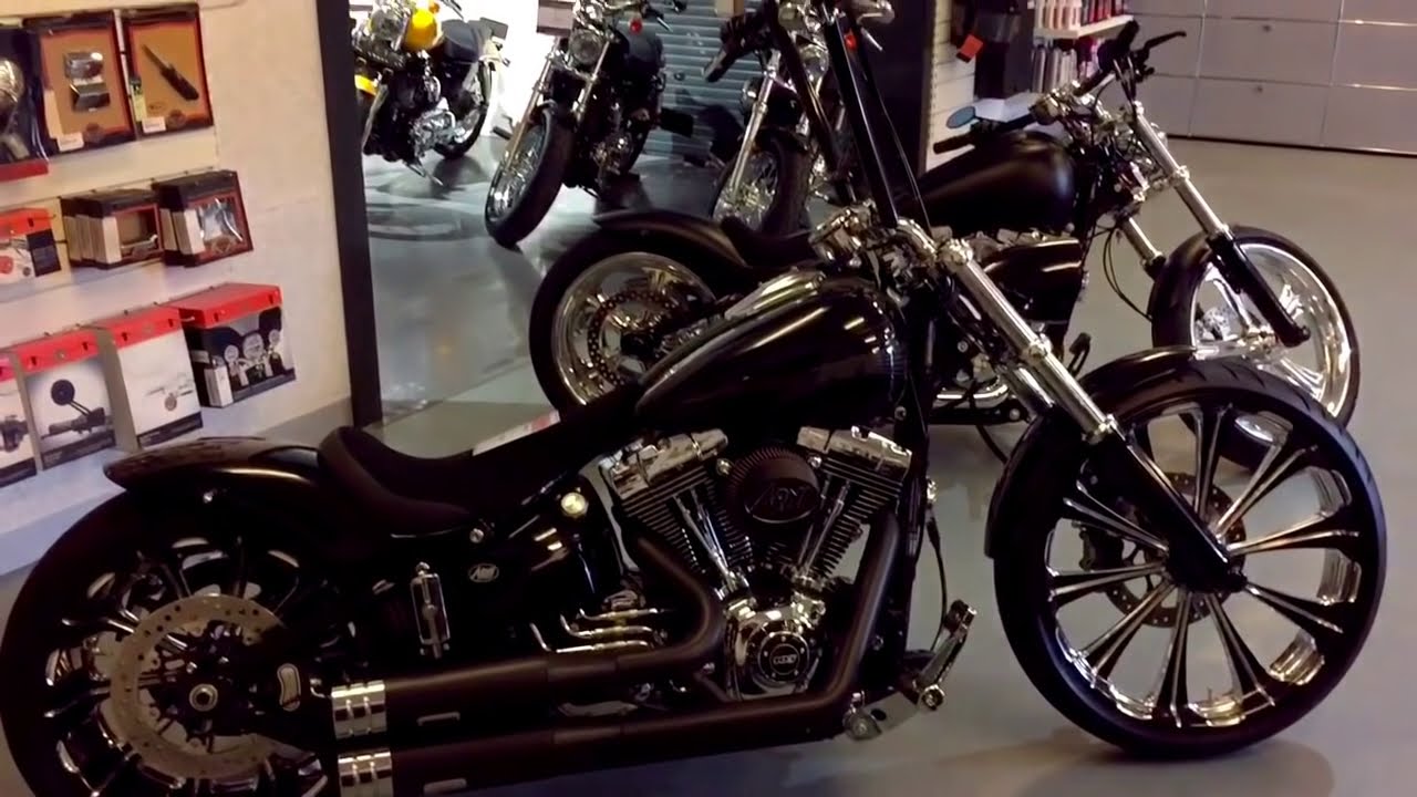 Harley Davidson Breakout Dealer Visit in Switzerland 21.11.15