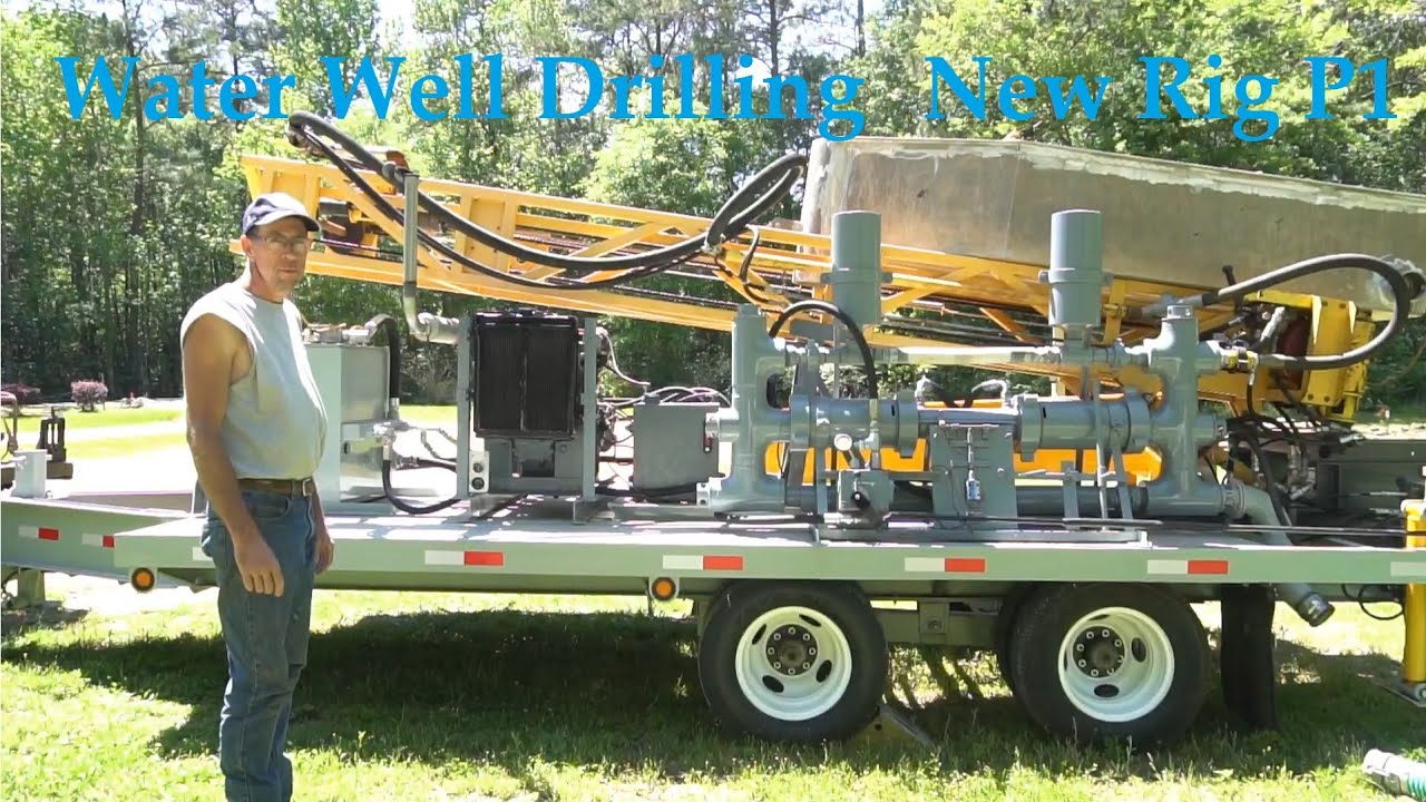 Water Well Drilling 4K - Teme's New Rig - Part 1