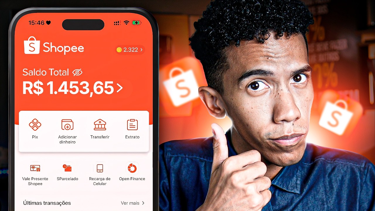 SHOPEE V&Iacute;DEO: Como FIZ R$1.400 em 30 DIAS (apenas ME COPIE) | Jhonatas Silva
