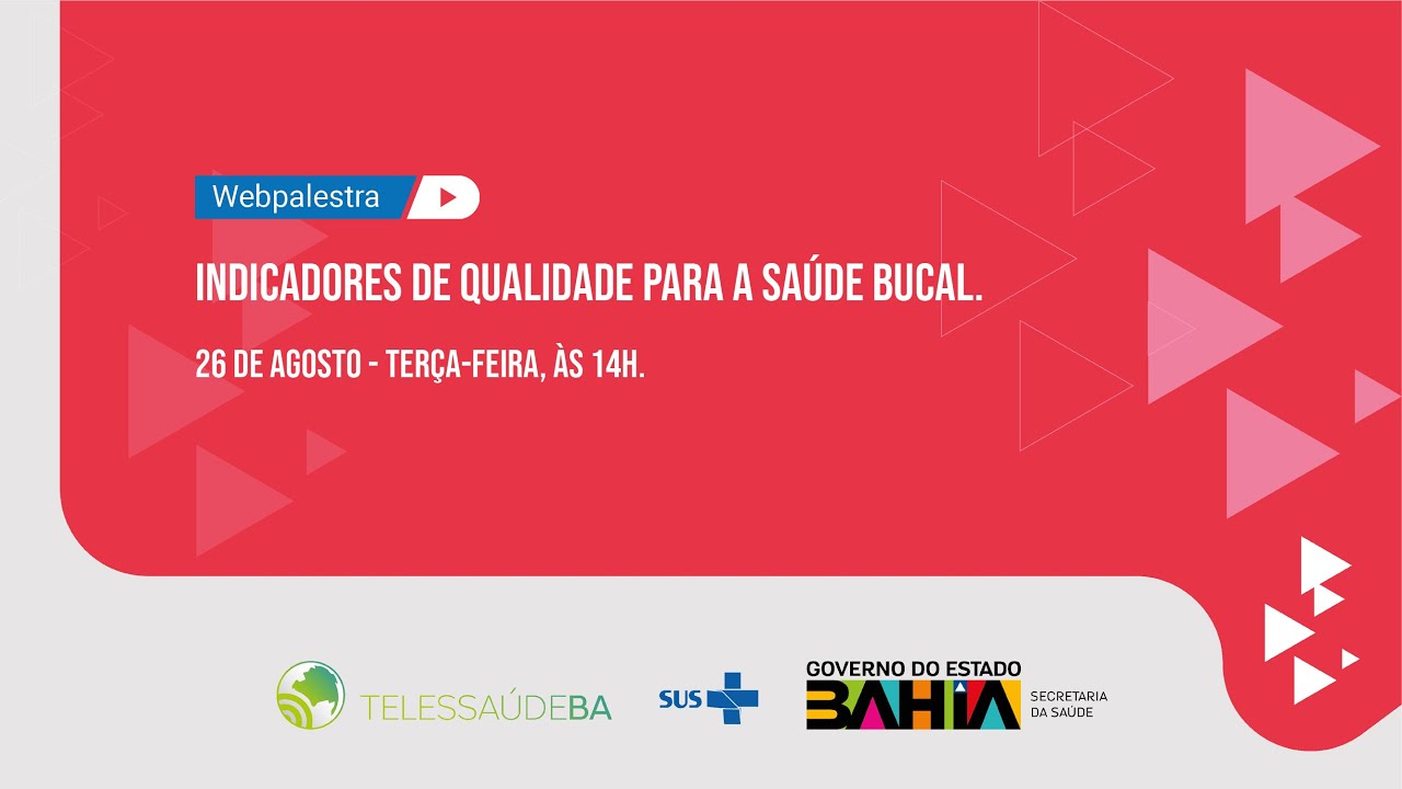 Indicadores de qualidade para a saúde bucal