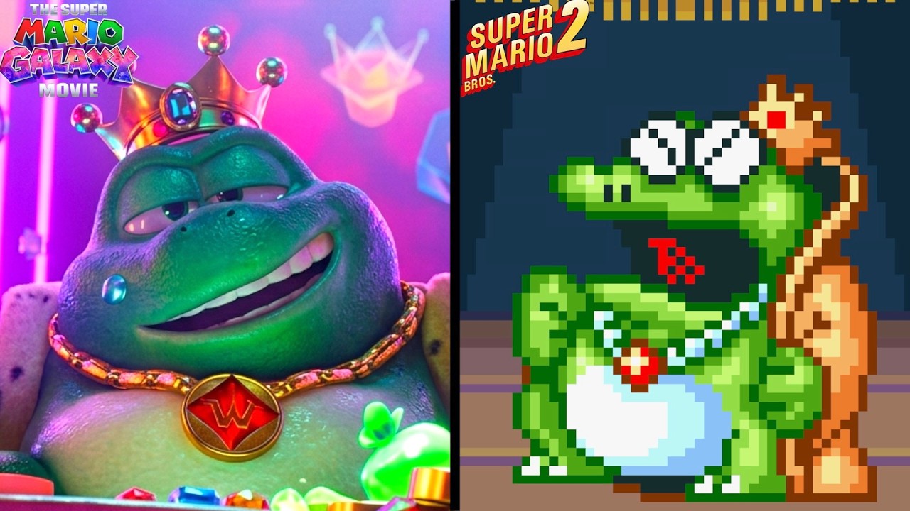 All 24 Characters and Power-ups of The Super Mario Galaxy Movie vs First appearance in Nintendo Game