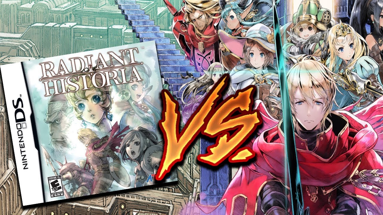 Сравнение Radiant Historia Perfect Chronology 3DS и DS