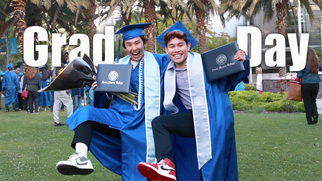 Overcoming LANGUAGE BARRIERS as an International Student / GRADUATION VLOG at Santa Monica College