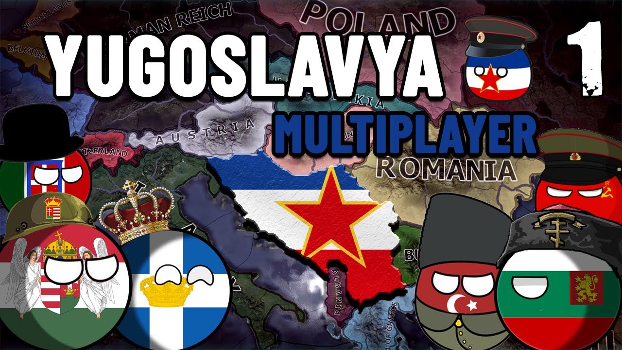 KOMÜNİST İSYANCILAR | HEARTS OF IRON 4 - MULTIPLAYER | YUGOSLAVYA#1