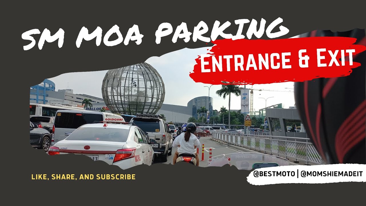 SM MOA /SM BY The BAY PARKING AREA | North and South Open Parking ft. NU Parking: Ortigas to MOA