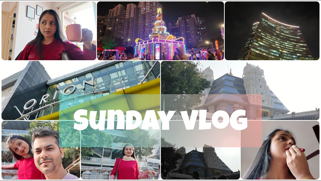 Sunday vlog | Iskcon Temple darshan