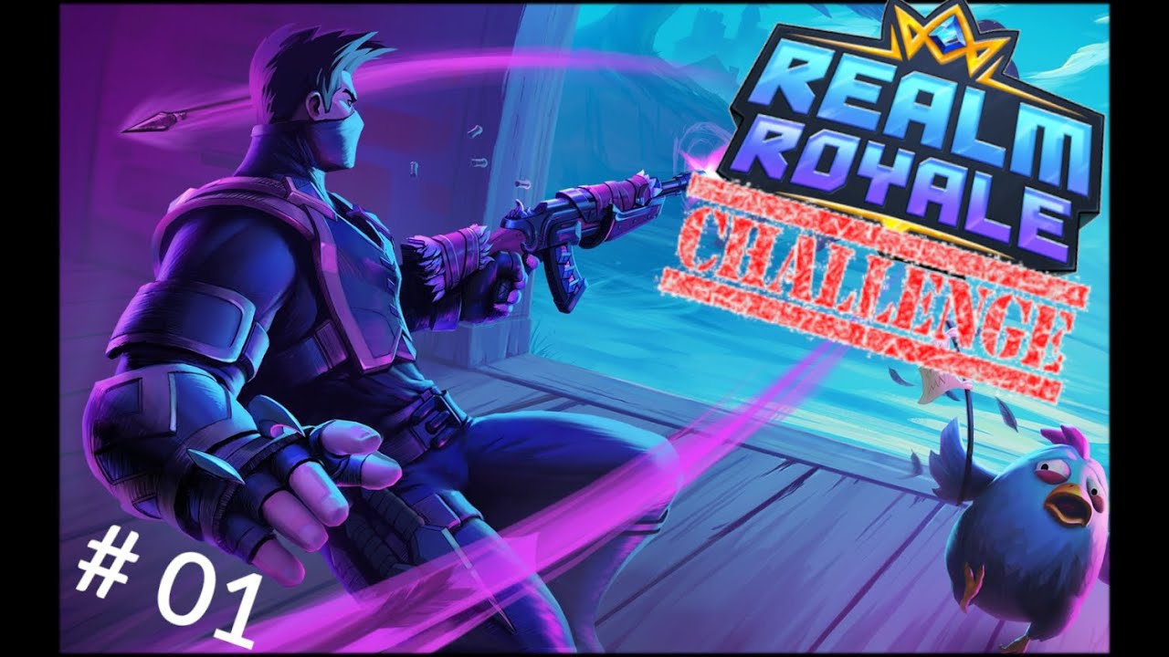 REALM ROYALE | CHALLENGE #01 | High sensitivity?!