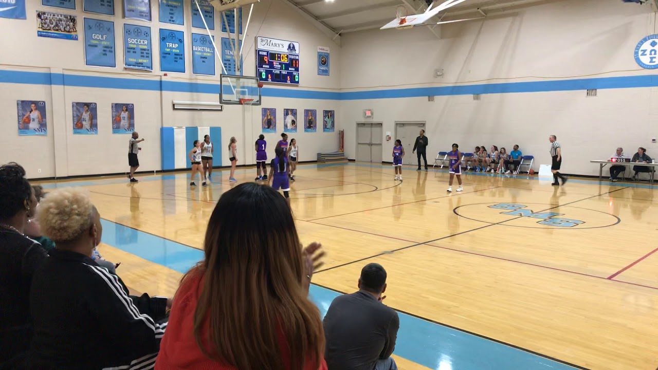 Cora Causey - (middle school) Buzzer shot ending quarter 1 vs. St. Mary’s