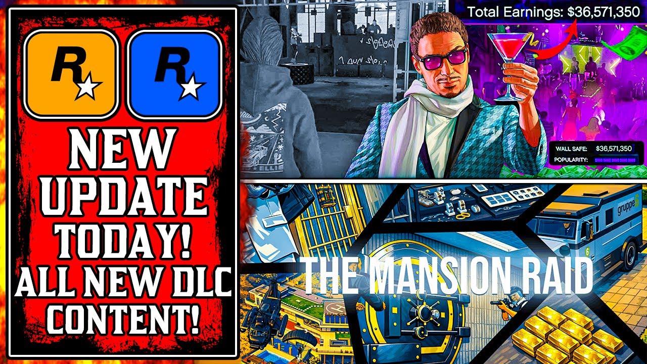 NEW DLC CONTENT IS HERE! The NEW GTA Online UPDATE Today! (GTA5 New Update)