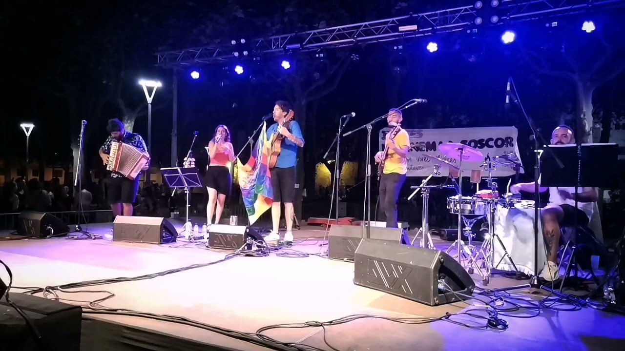 Maestra vida - Ata Yala en las fiestas mayores alternativas de Sants Barcelona 2022