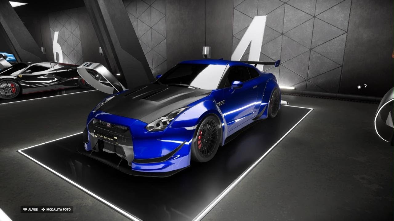 TESTDRIVE Unlimited solar crown-NISSAN GTR Freedom Rush Edition