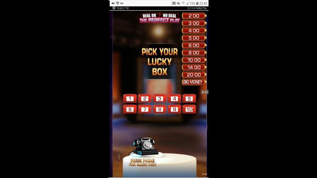 Deal or No Deal - Perfect Play slot.Jackpots William Hill game slots