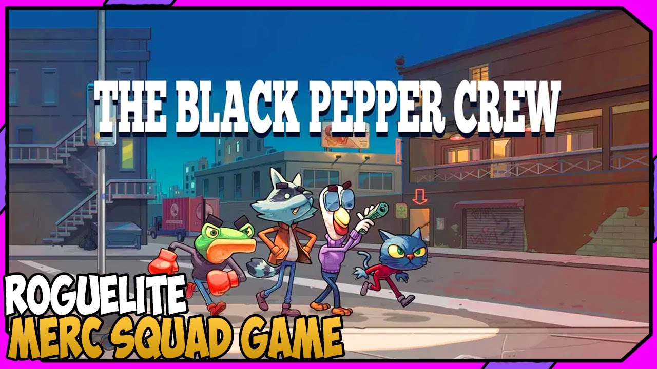 Turn Based Roguelike Mercenary Squad Game | THE BLACK PEPPER CREW