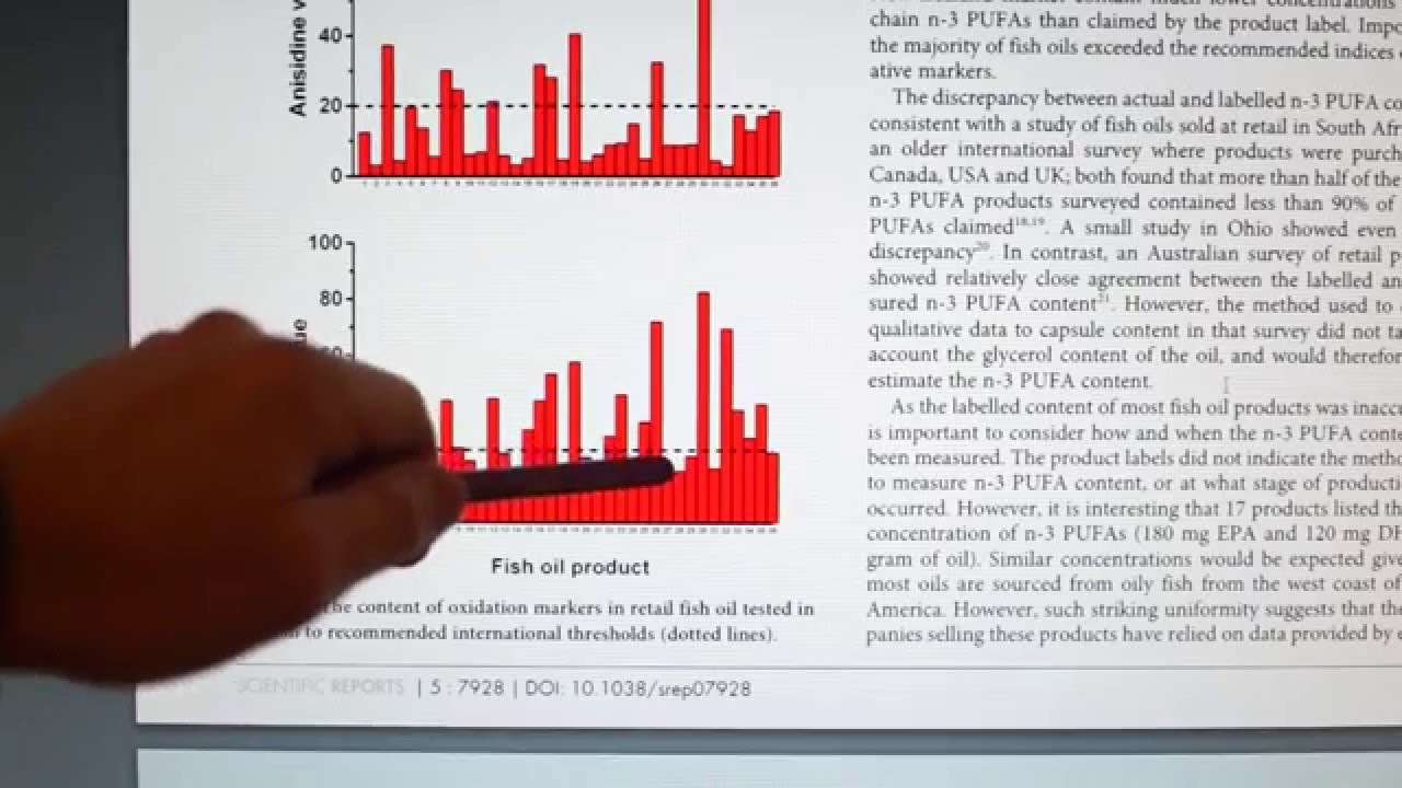 Qualité et conservation des suppléments d'oméga 3 (partie 2)