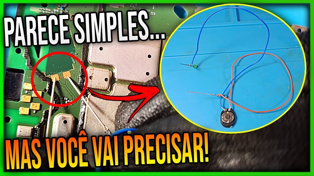 Ferramenta Para Testar Áudio em Placas de Celular (Todo Técnico Precisa Ter Uma!)