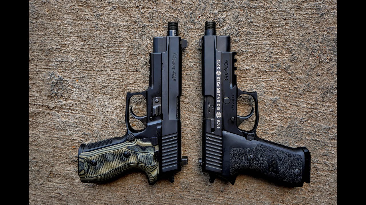 The Sig P220 VS P227
