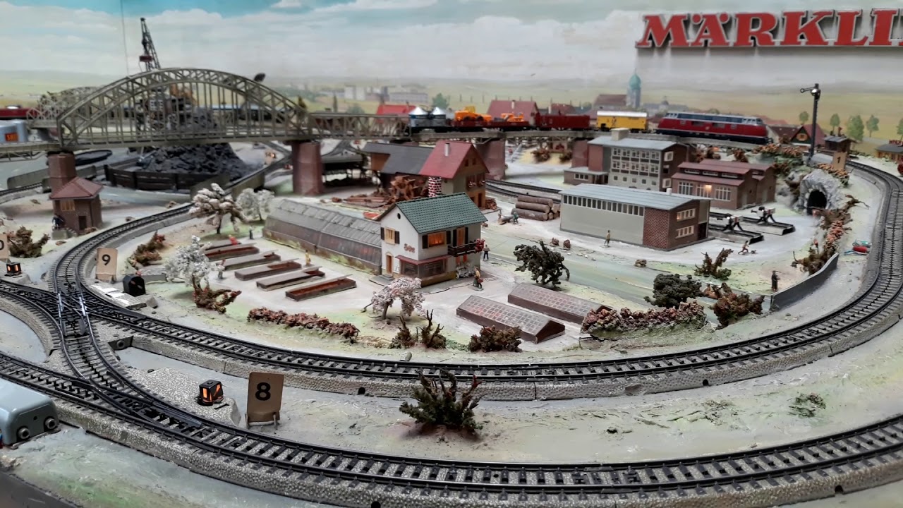 Märklin Anlage 13 - Hafenbahn - aus Broschüre 0350
