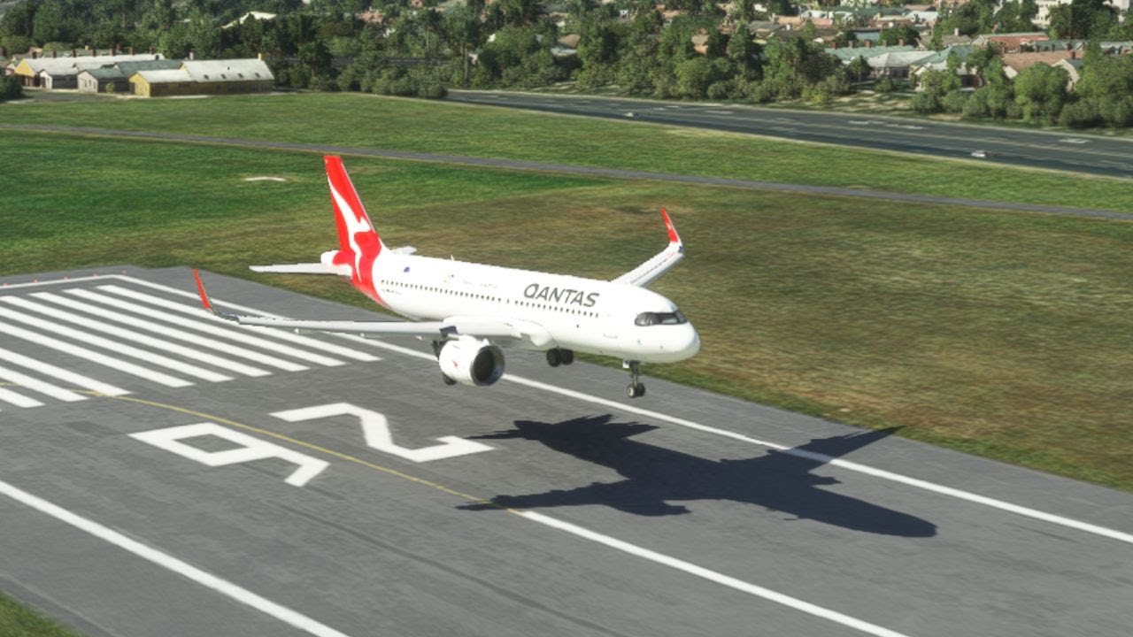 Qantas Sky Skills 🔥 Epic Essendon Fields Landing in MSFS 2020! 🛬
