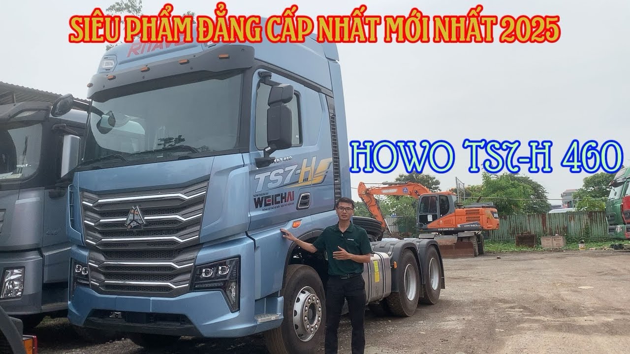 HOWO TS7-H 460 SIÊU PHẨM ĐẲNG CẤP NHẤT MỚI NHẤT 2025 ĐƯỢC CHỜ ĐỢI NHẤT ĐÃ VỀ TRẢI NGHIỆM HOÀN HẢO