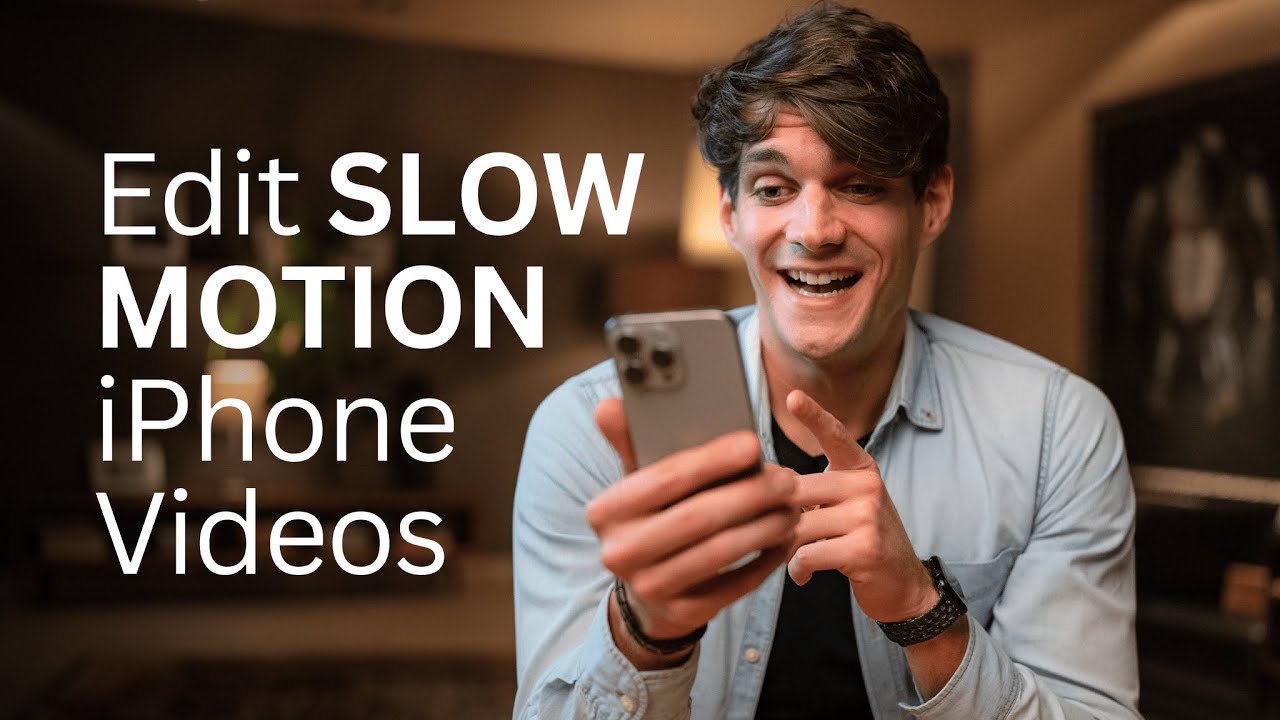 Как редактировать замедленное видео на iPhone