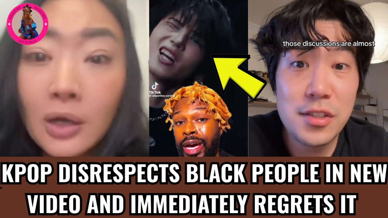 Must see; Kpop Star comes After Black people and immediately regrets it #diaspora #america