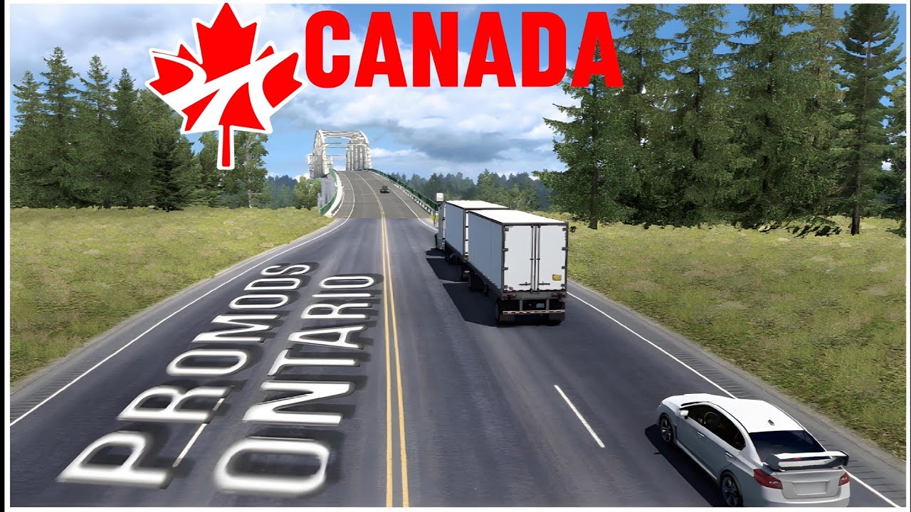 Map Ontario Promods Canada Ats 1.49