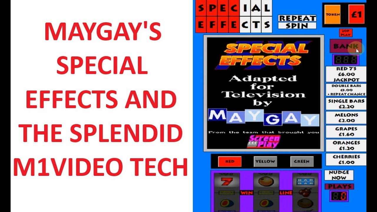 Maygay's Special Effects & A Good Look At The M1Video Tech