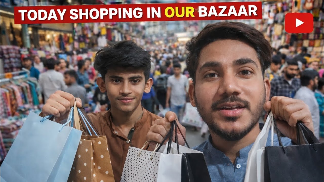 TODAY SHOPPING IN OUR BAZAR