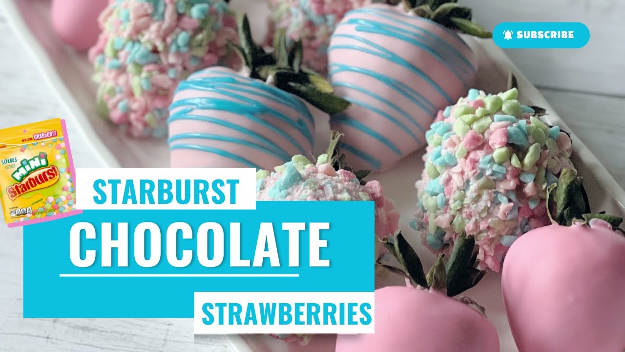 Как приготовить шоколадную клубнику Starburst