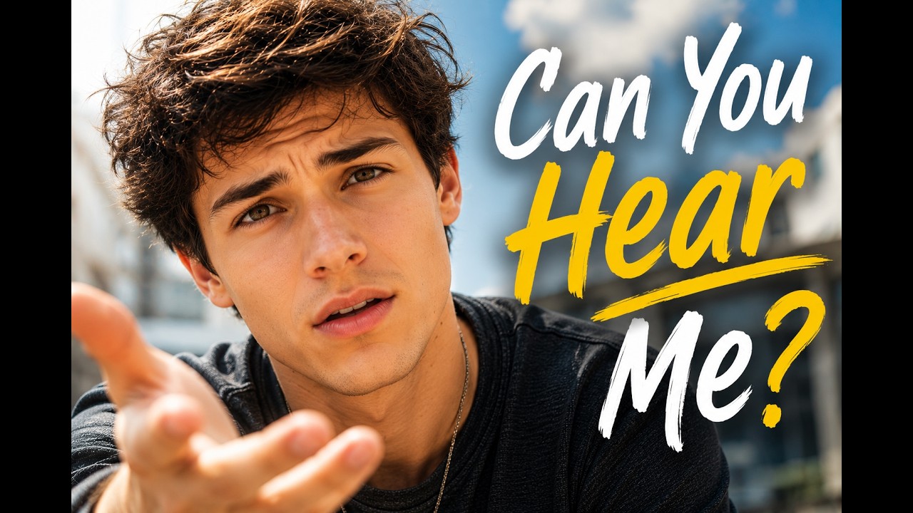 Can You Hear Me: is a song about unspoken words, and when connection feels just out of reach.