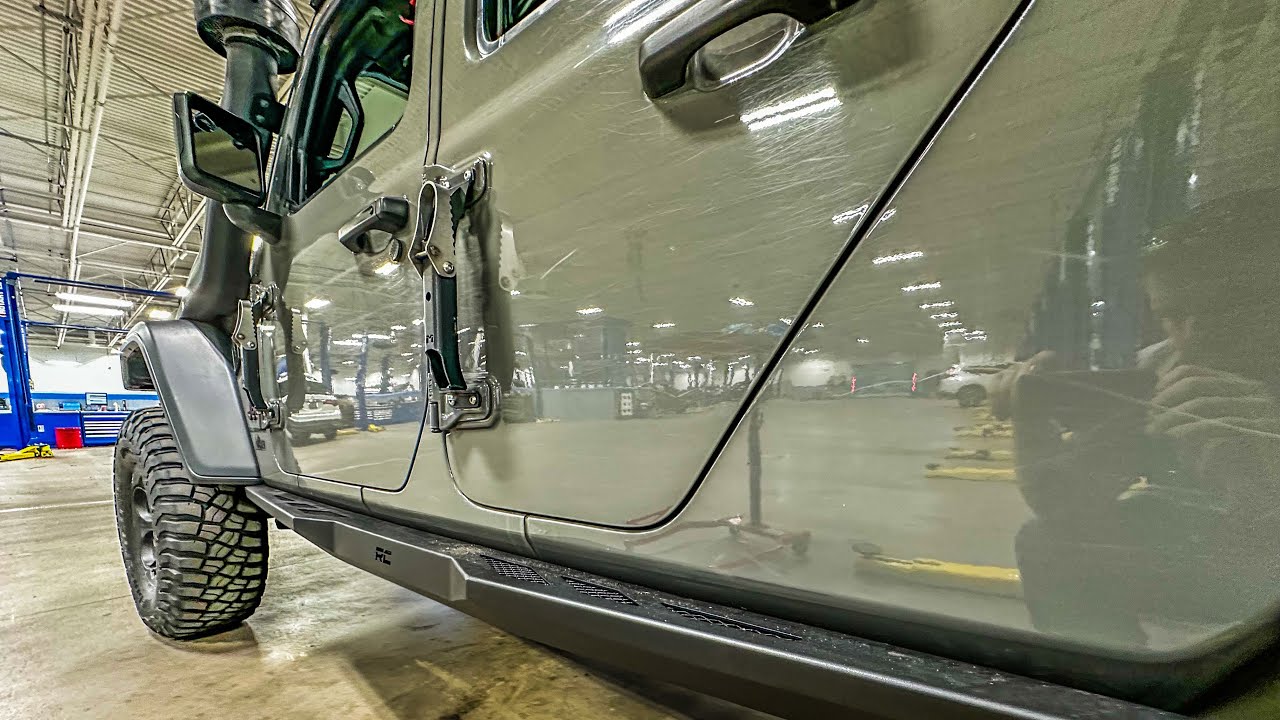 Are ROUGH COUNTRY'S new JEEP HEAVY DUTY ROCK sliders ANY GOOD?!?