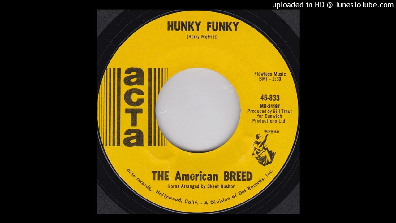 The American Breed - Hunky Funky [1969 A-Side]