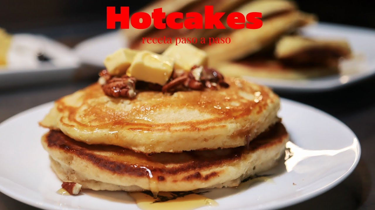 Receta paso a paso para hacer hotcakes o pancakes
